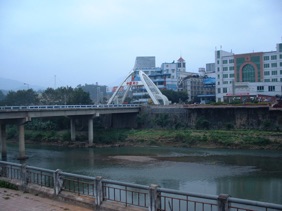 LAO CAI : fronti&egrave;re chinoise