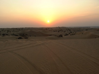 arrêt pour assister au coucher de soleil