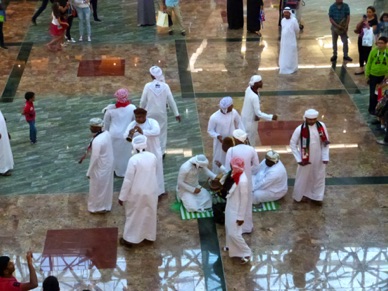 Musiques et danses dans un mall