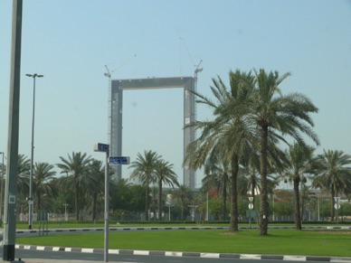 Construction de Dubaï Frame