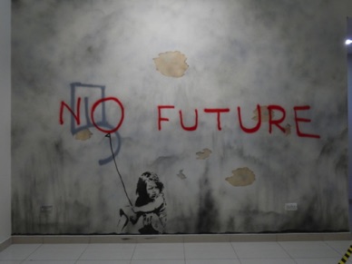 Visite de l'expo Banksy où 120 oeuvres sont présentées