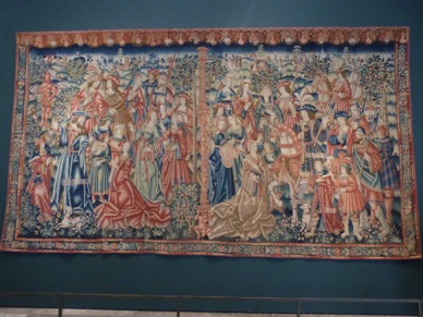 Tapisserie de Daniel et Nabuchodonosor
(Musée de Cluny - Musée national du Moyen Age)