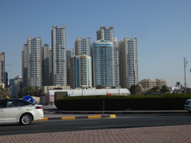 Nous voilà à Ajman pour la journée