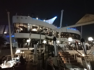 d&icirc;ner au Boardwalk