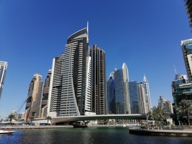 promenade sur les quais de Marina