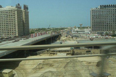 construction du plus grand futur &eacute;changeur