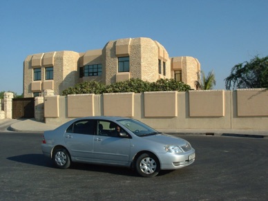 la voiture lou&eacute;e par C&eacute;dric