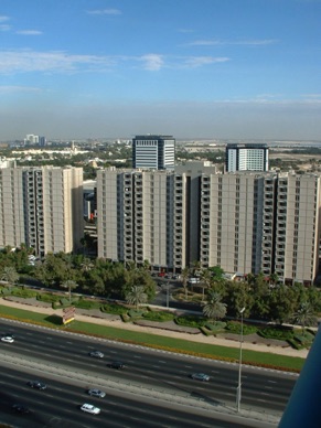 vues sur la Sheikh Zayed Road