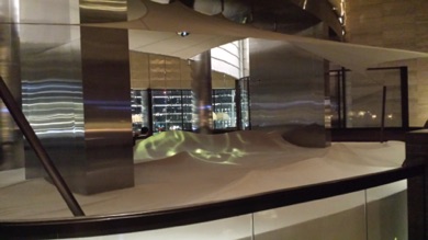 entr&eacute;e du restaurant