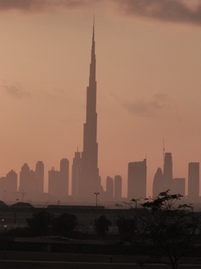 et un tr&egrave;s beau coucher de soleil