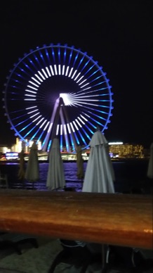 D&icirc;ner sur la plage