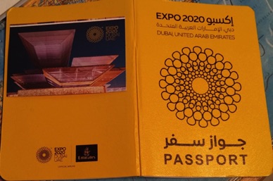 mon pass annuel et mon passeport pour visiter l'Expo Uiverselle