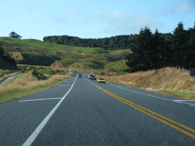 nous reprenons la route pour aller visiter un autre site